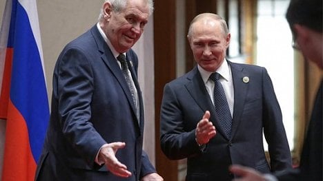 Náhledový obrázek - Zeman se v Pekingu sešel s Putinem. Novináře je třeba likvidovat, řekl mu