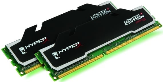 Limitovaná edice DDR3 pamětí Kingston HyperX