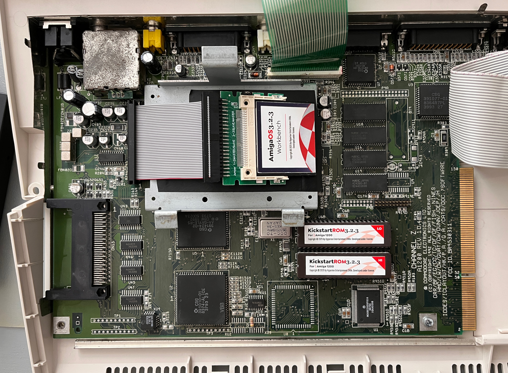 A již včetně nového úložiště.