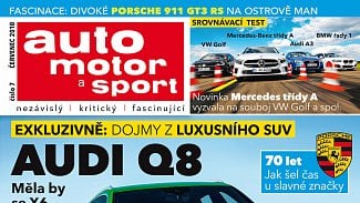 Náhledový obrázek - Právě vychází časopis Auto motor a sport 7/2018