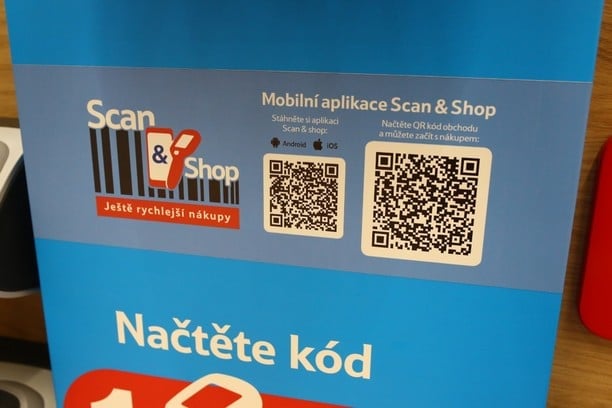 Jak se v Tescu nakupuje se Scan&Shop?