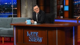 Stephen Colbert v pořadu The Late Show