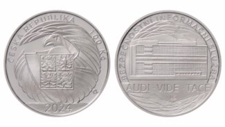 Pamětní mince ČNB - Bezpečnostní informační služba