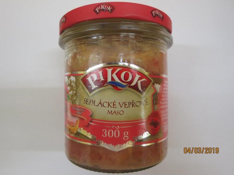 8 nálezů v kategorii nejakostních potravin. Výrobek obsahoval více tuku, než bylo uvedeno na obale.