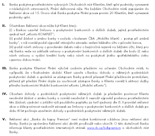 Podmínky Raiffeisenbank pro akci iPhone 5S (24. 6. 2015)