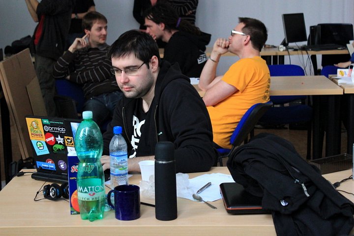 Fotografie z druhého ročníku Game Jam Prague 2012