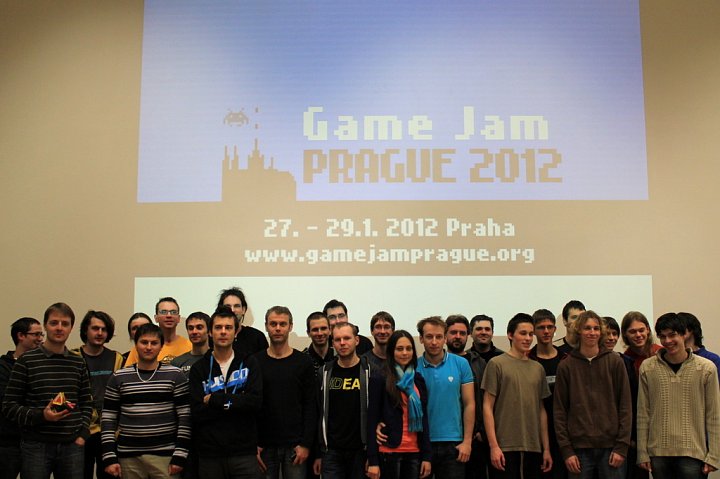 Fotografie z druhého ročníku Game Jam Prague 2012
