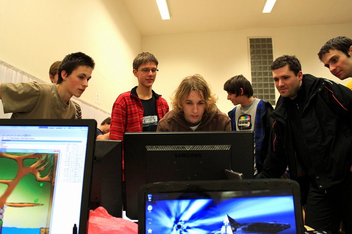Fotografie z druhého ročníku Game Jam Prague 2012