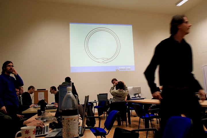 Fotografie z druhého ročníku Game Jam Prague 2012