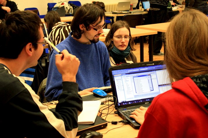 Fotografie z druhého ročníku Game Jam Prague 2012