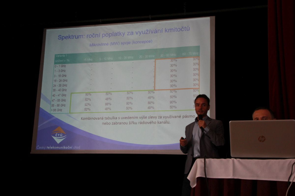Konference Radiokomunikace 2017, 1. den