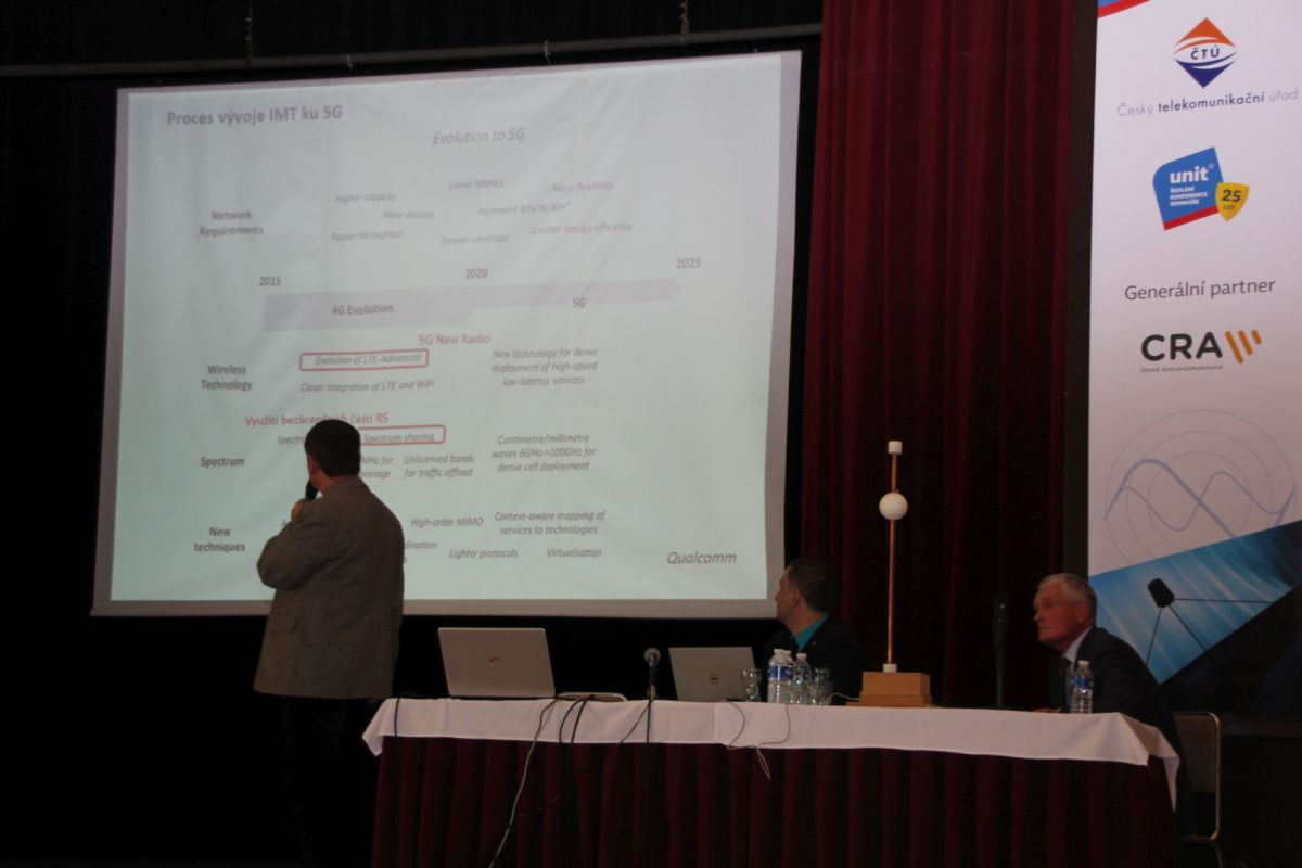 Konference Radiokomunikace 2017, 1. den