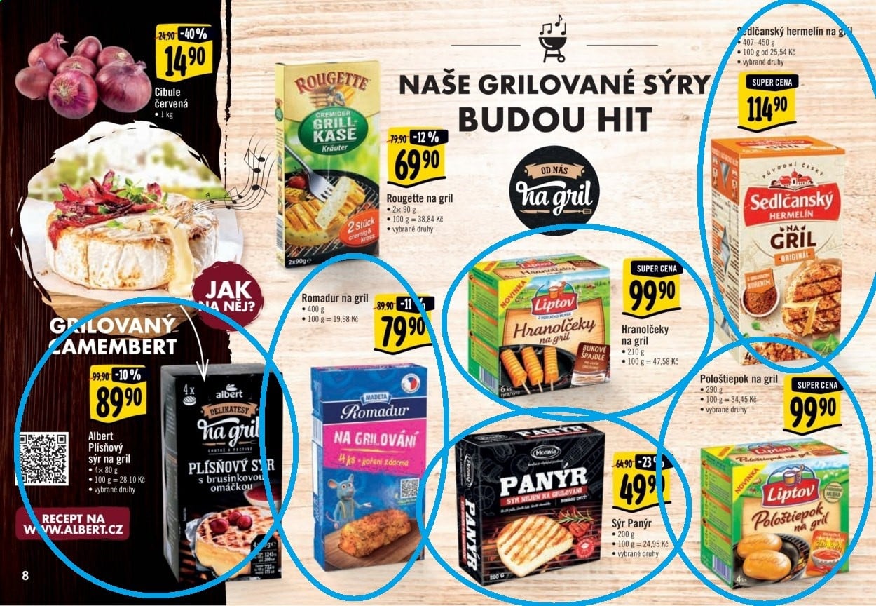 Letáky Albert grilovací sezóna 2021 a 2021