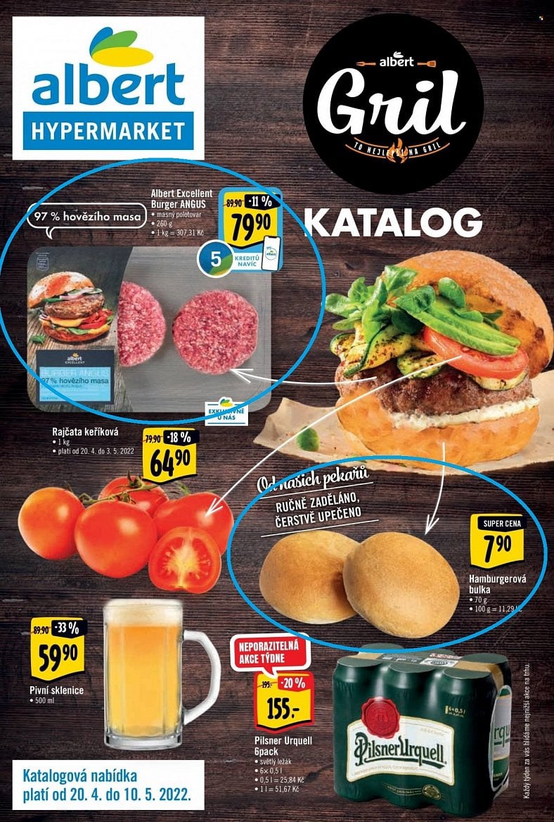 Letáky Albert grilovací sezóna 2021 a 2021