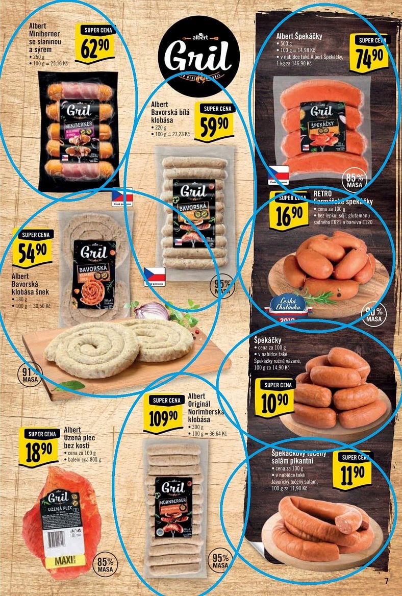 Letáky Albert grilovací sezóna 2021 a 2021