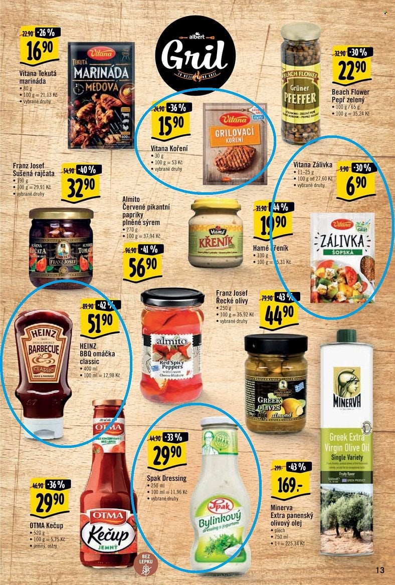 Letáky Albert grilovací sezóna 2021 a 2021