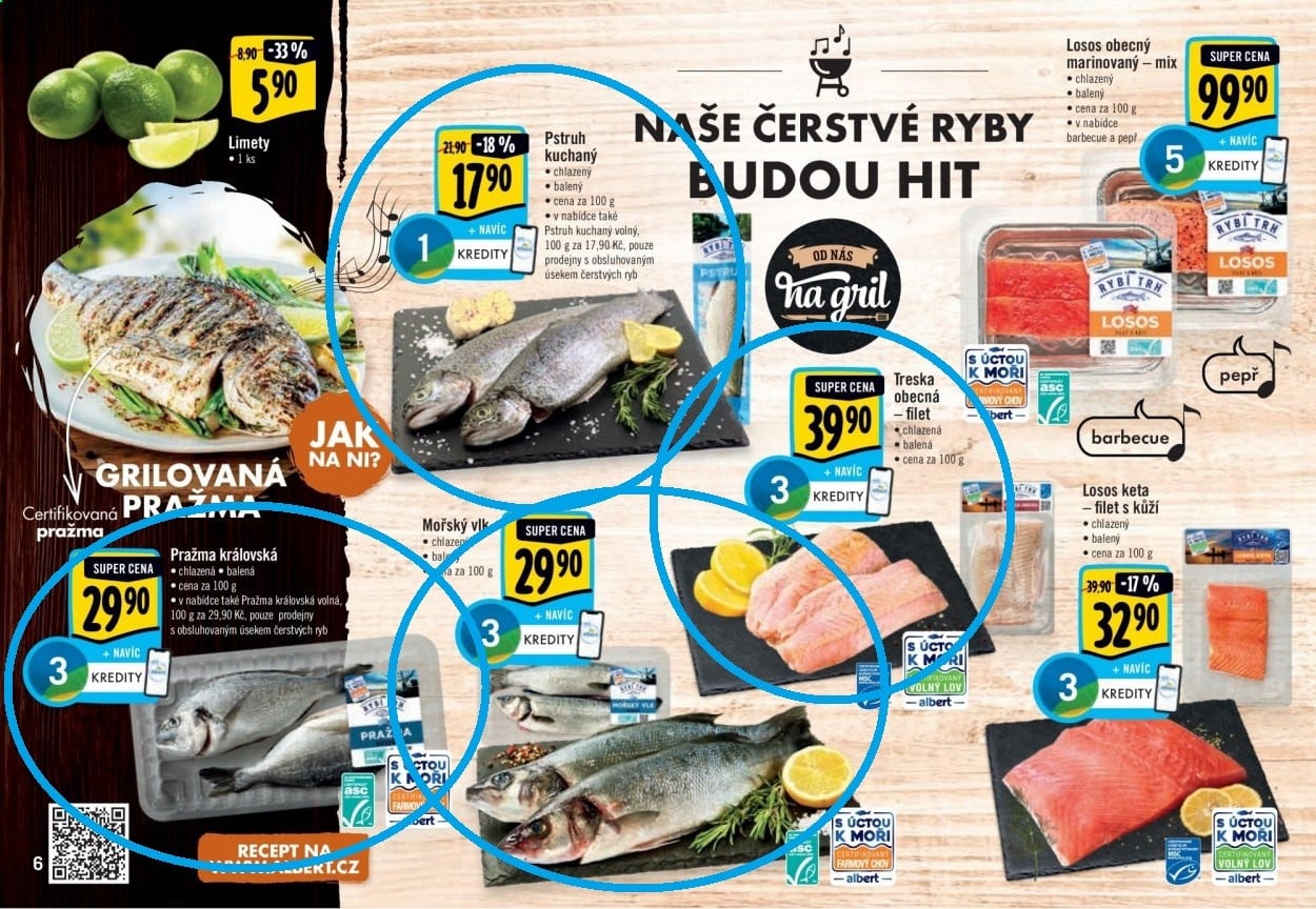 Letáky Albert grilovací sezóna 2021 a 2021