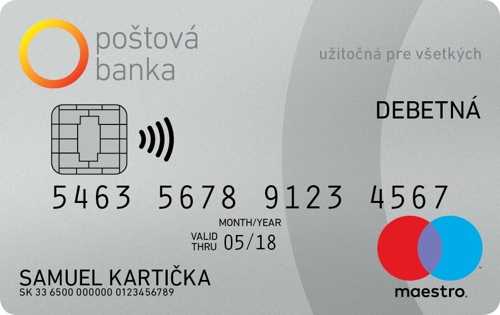 Poštová banka Maestro