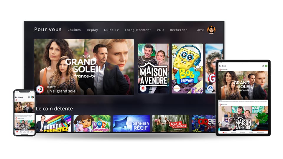 Uživatelské rozhraní OQEE