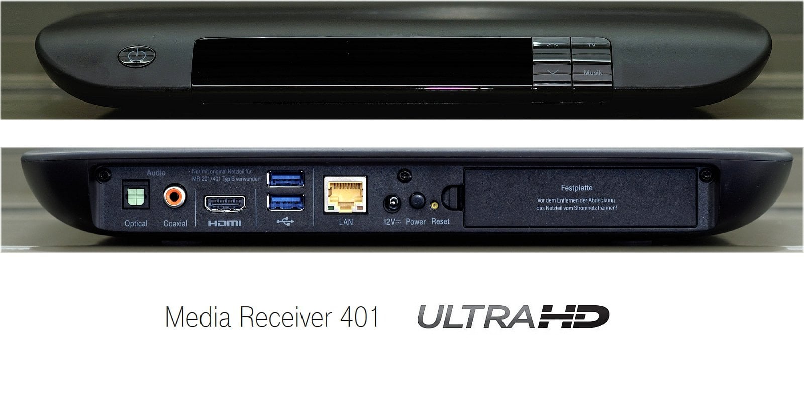 EntertainTV - Galerie přístrojů ve velkém formátu