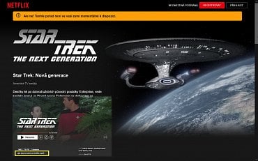 Star Trek opouští Netflix