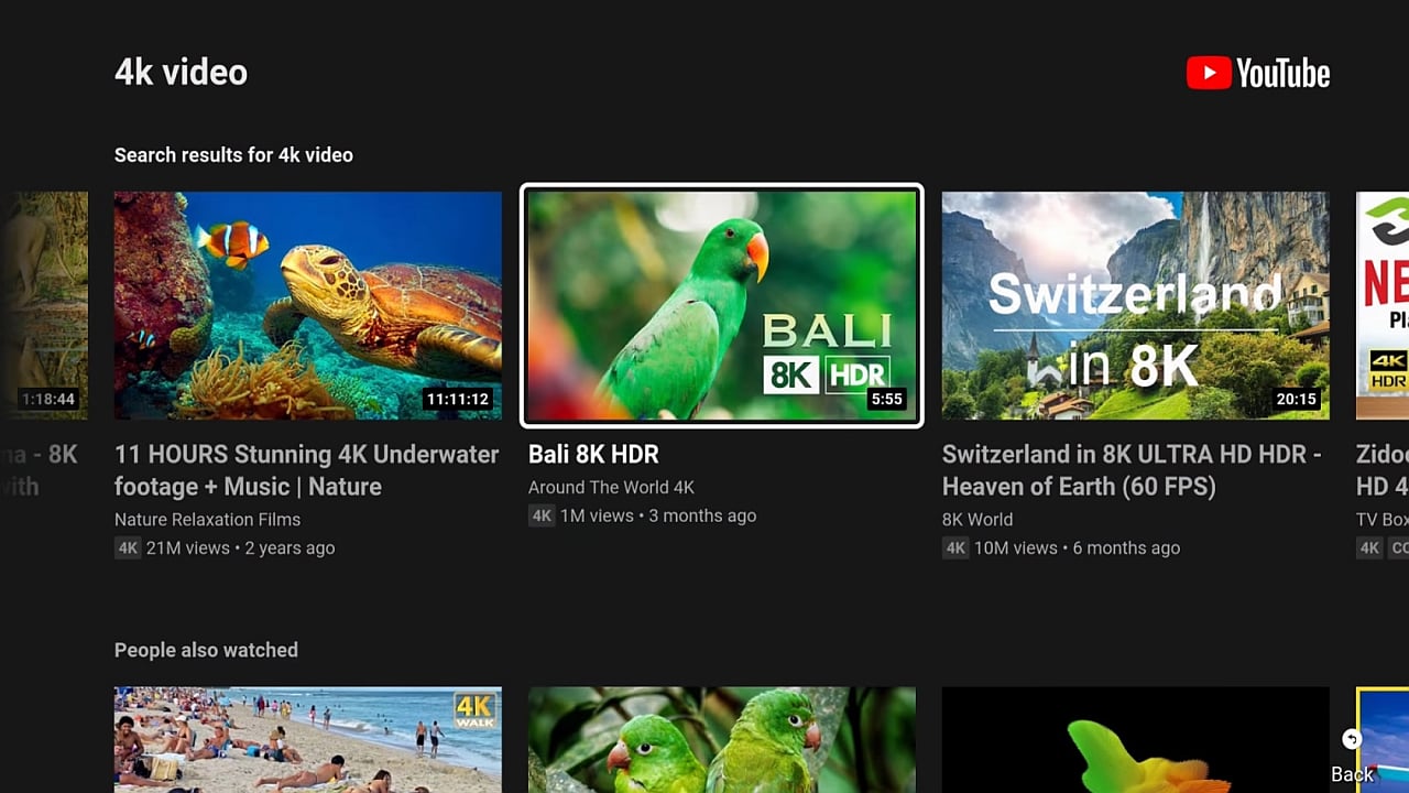 Ukázky rozhraní a nastavení podsvícení A95X F4