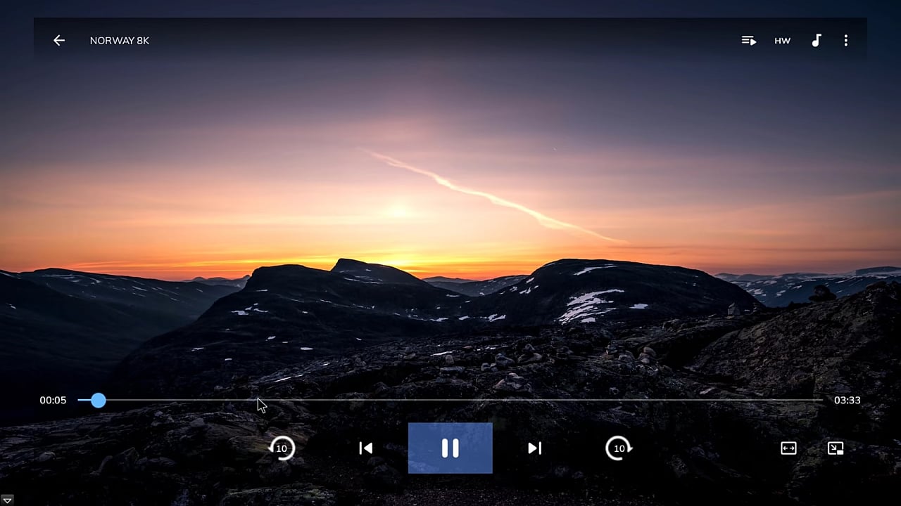 Ukázky rozhraní a nastavení podsvícení A95X F4