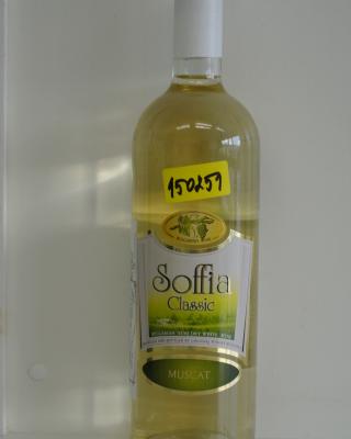 Soffia Classic, polosuché bílé víno - Muškát, Alk. 11 % obj., Víno bylo falšováno přídavkem 69 % vody a nepovoleným přídavkem syntetického glycerolu.
Ve víně byl zjištěna přítomnost maltózy - maltóza je disacharid, který vzniká štěpením škrobu. Její přítomnost ve víně je důsledkem použití nepovolených enologických (vinařských) postupů. Chuť vína byla po myšině.