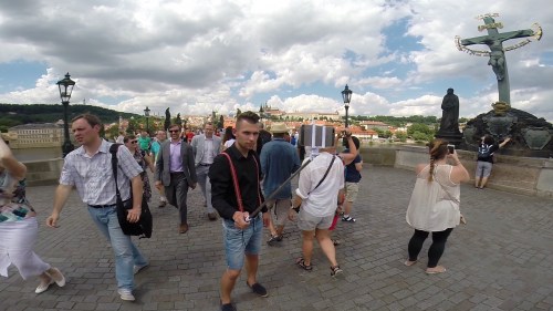 Blesk TV zavádí novinku Selfie z Prahy