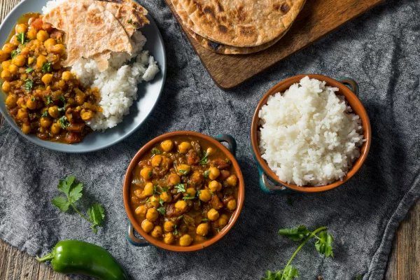 Kari můžete připravit i bez masa, třeba s cizrnou