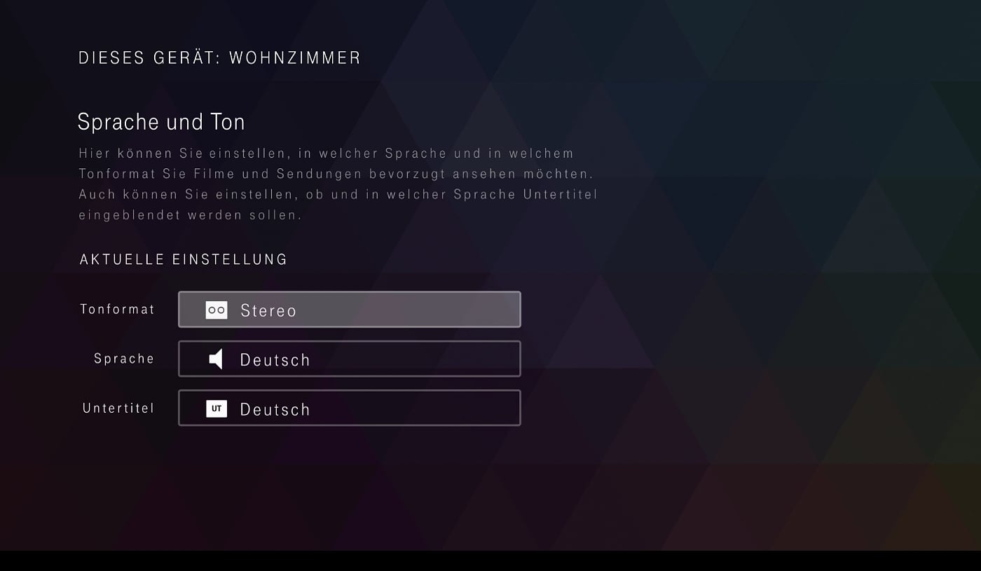 EntertainTV - nastavení (obraz a zvuk, vlastní řazení kanálů)