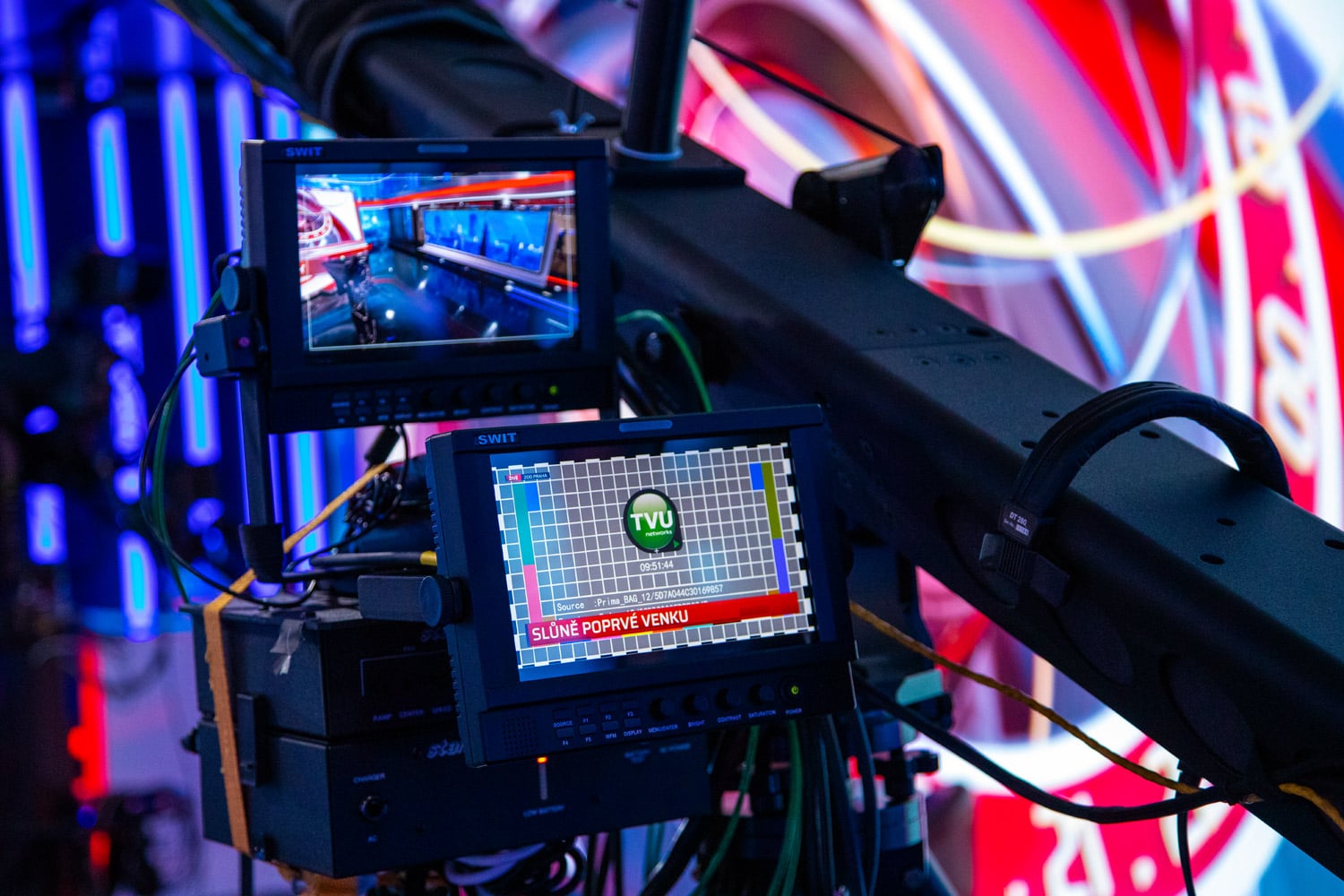 Studio je koncipované tak, že kamery můžou zabírat jakékoli místo, a nevznikne prostor, který by divák nemohl vidět.