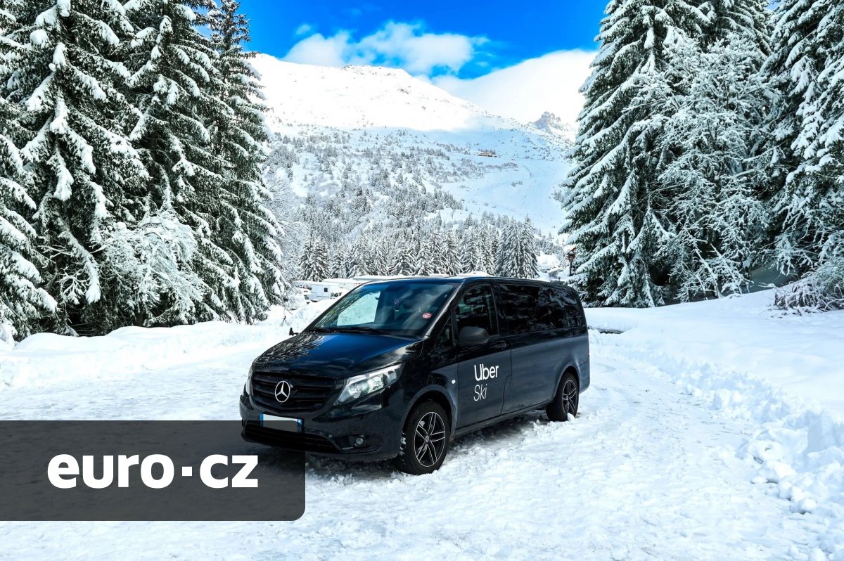 Uber bude mít vlastní skibus. Lyžaře dopraví na sjezdovku od Rakouska po Švédsko