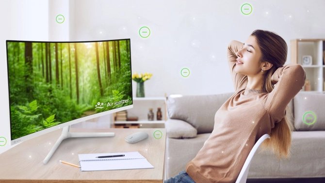 Monitory Asus řady VU s ionizátorem vzduchu