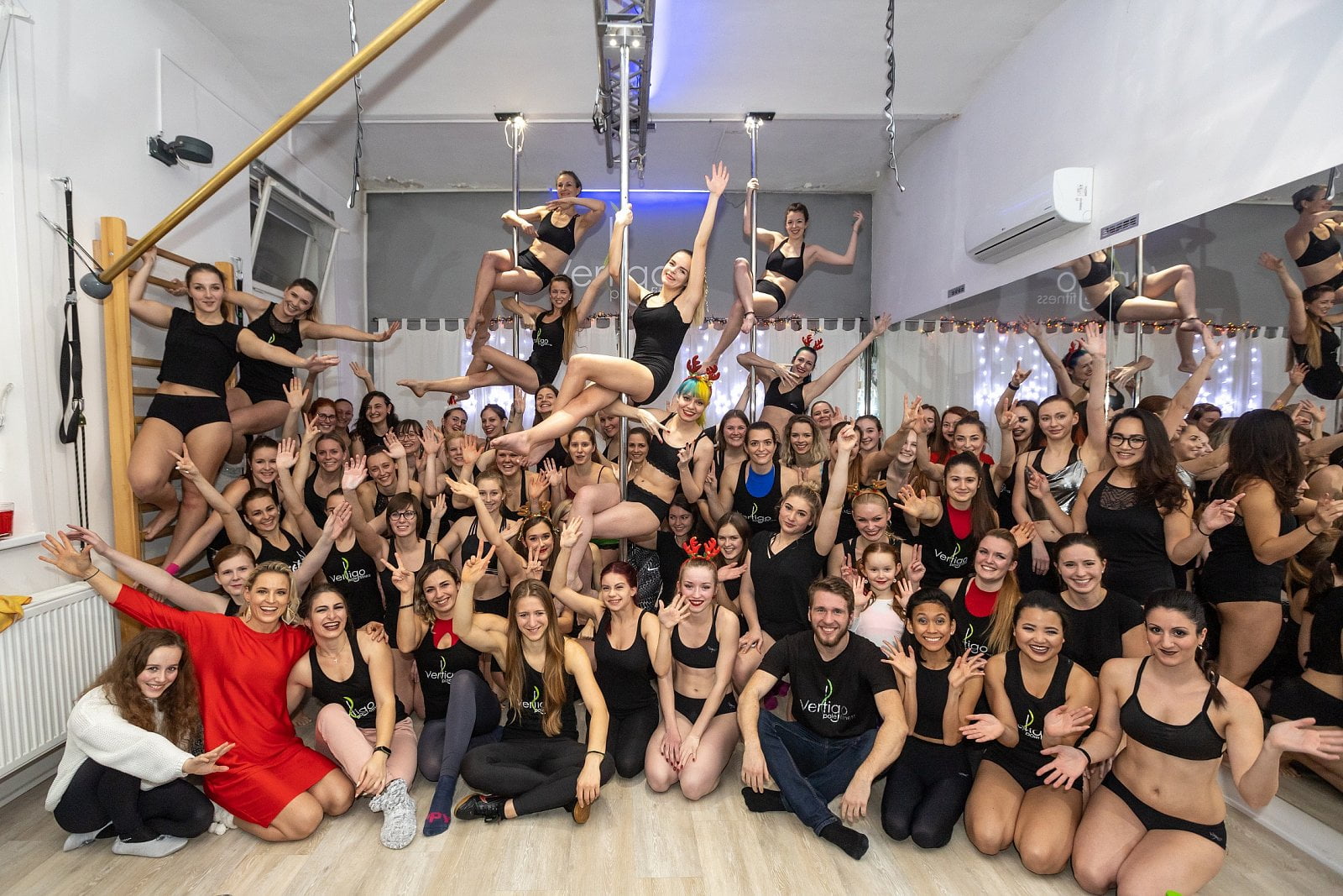 Ve studiu Vertigo Pole Fitness. Foto: archiv Jarmily Hanzlíkové.