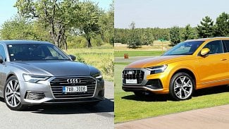 Náhledový obrázek - Audi A6 a Q8 přijely na český trh po nejrozbitější silnici široko daleko. A obstály