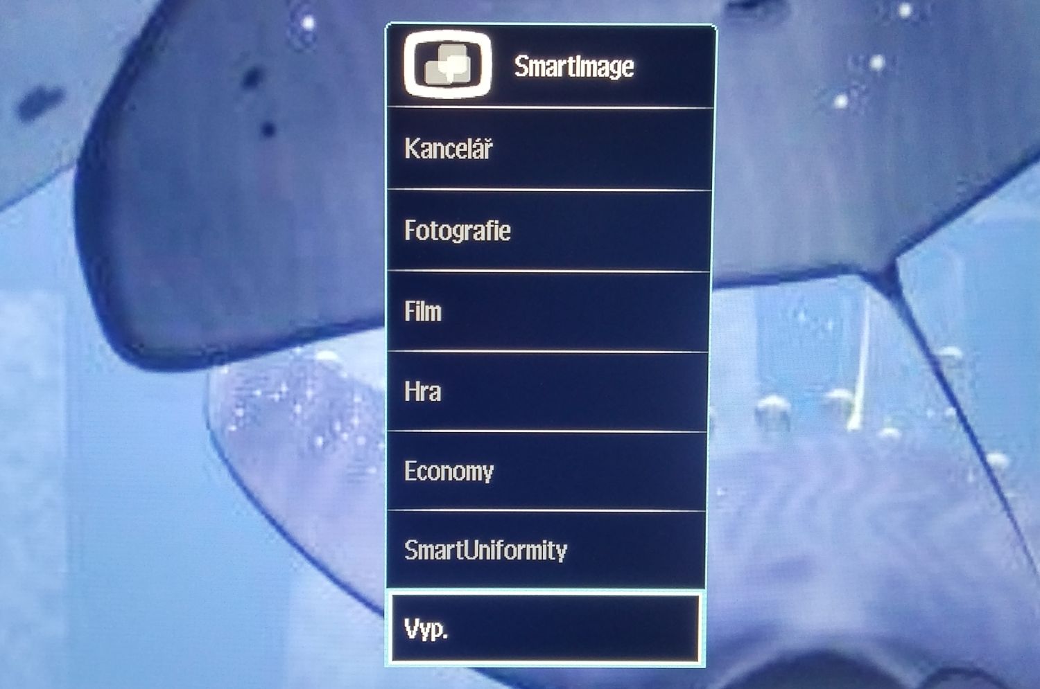 Philips 241P6VPJKEB-menu, obraz