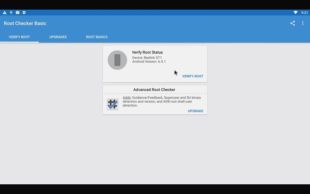 Start, úvodní obrazovka a první nastavení