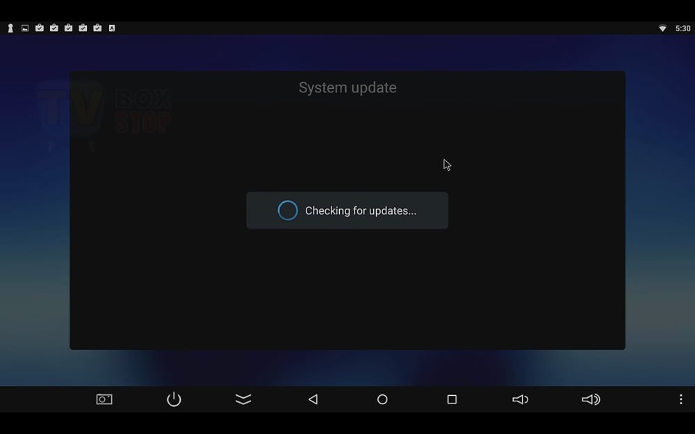 Start, úvodní obrazovka a první nastavení