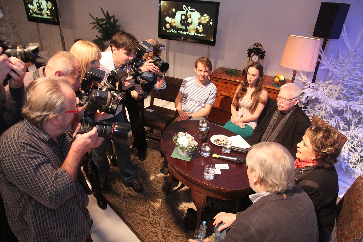 Vánoce 2013: Tisková konference České televize