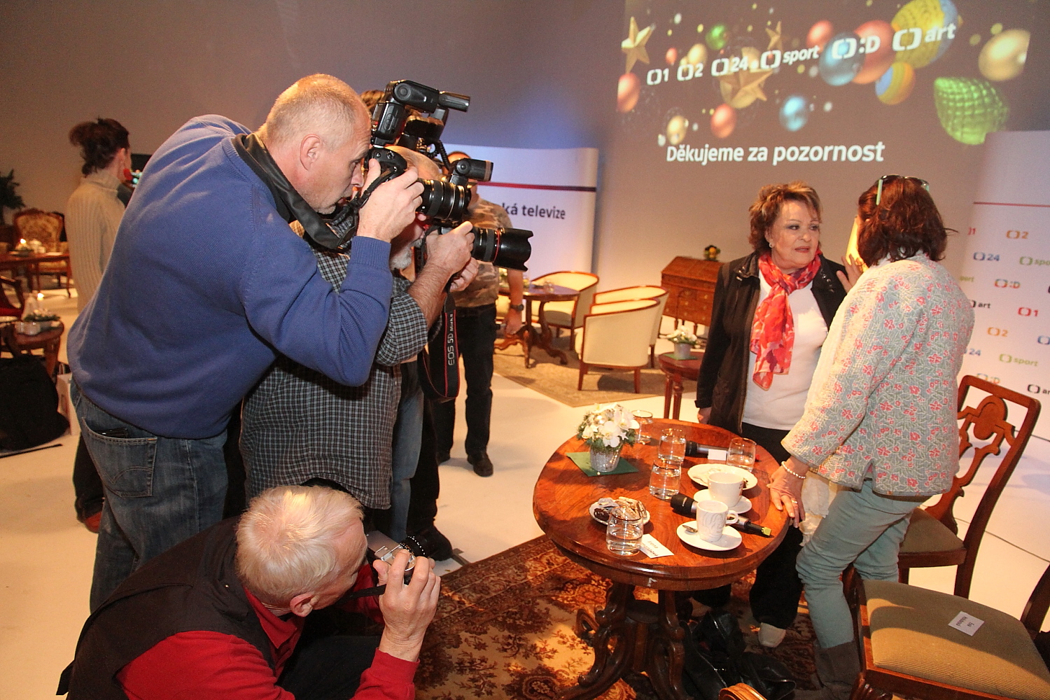 Vánoce 2013: Tisková konference České televize