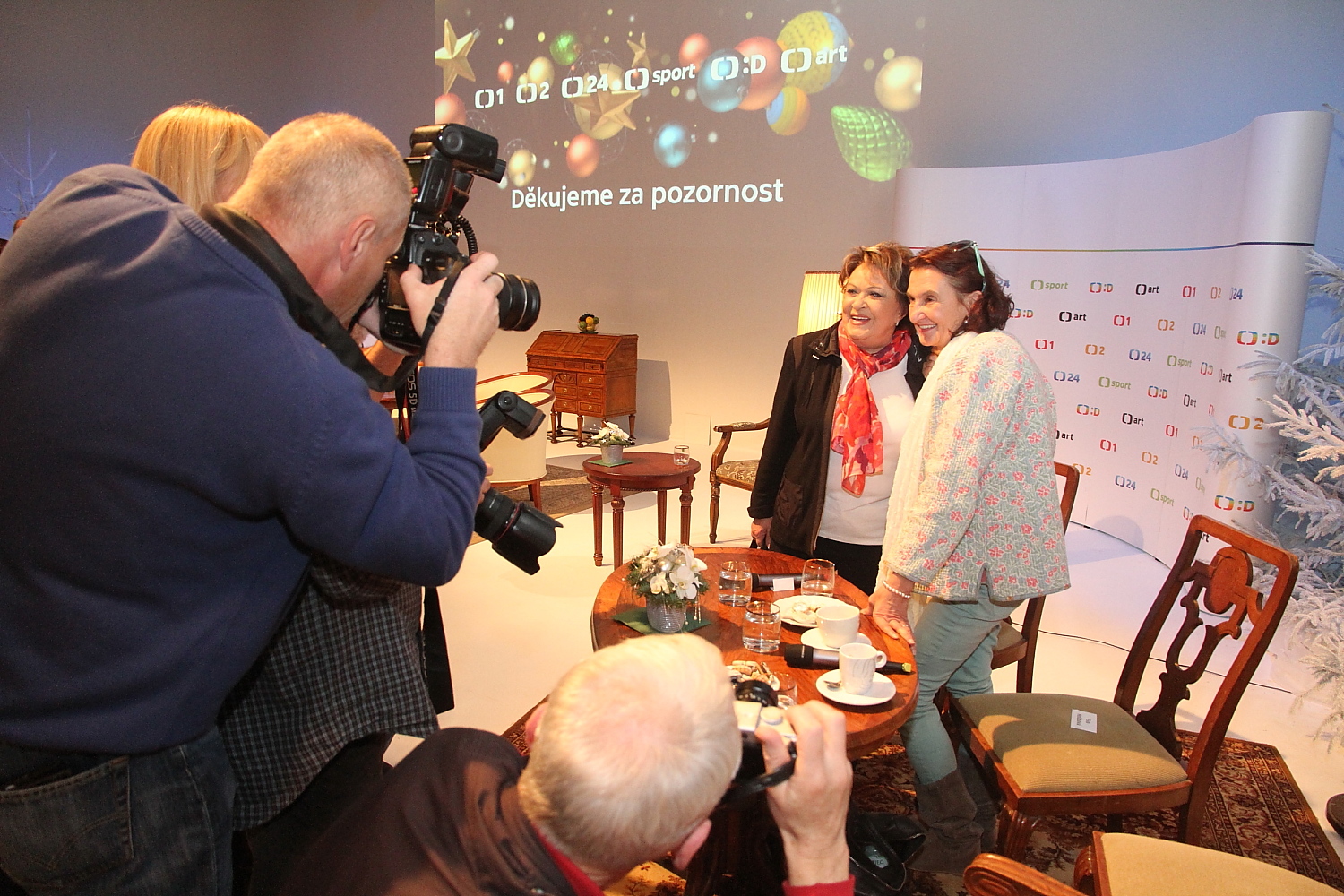 Vánoce 2013: Tisková konference České televize