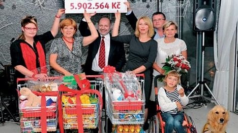 Náhledový obrázek - Rossmann přispěl na handicapované děti