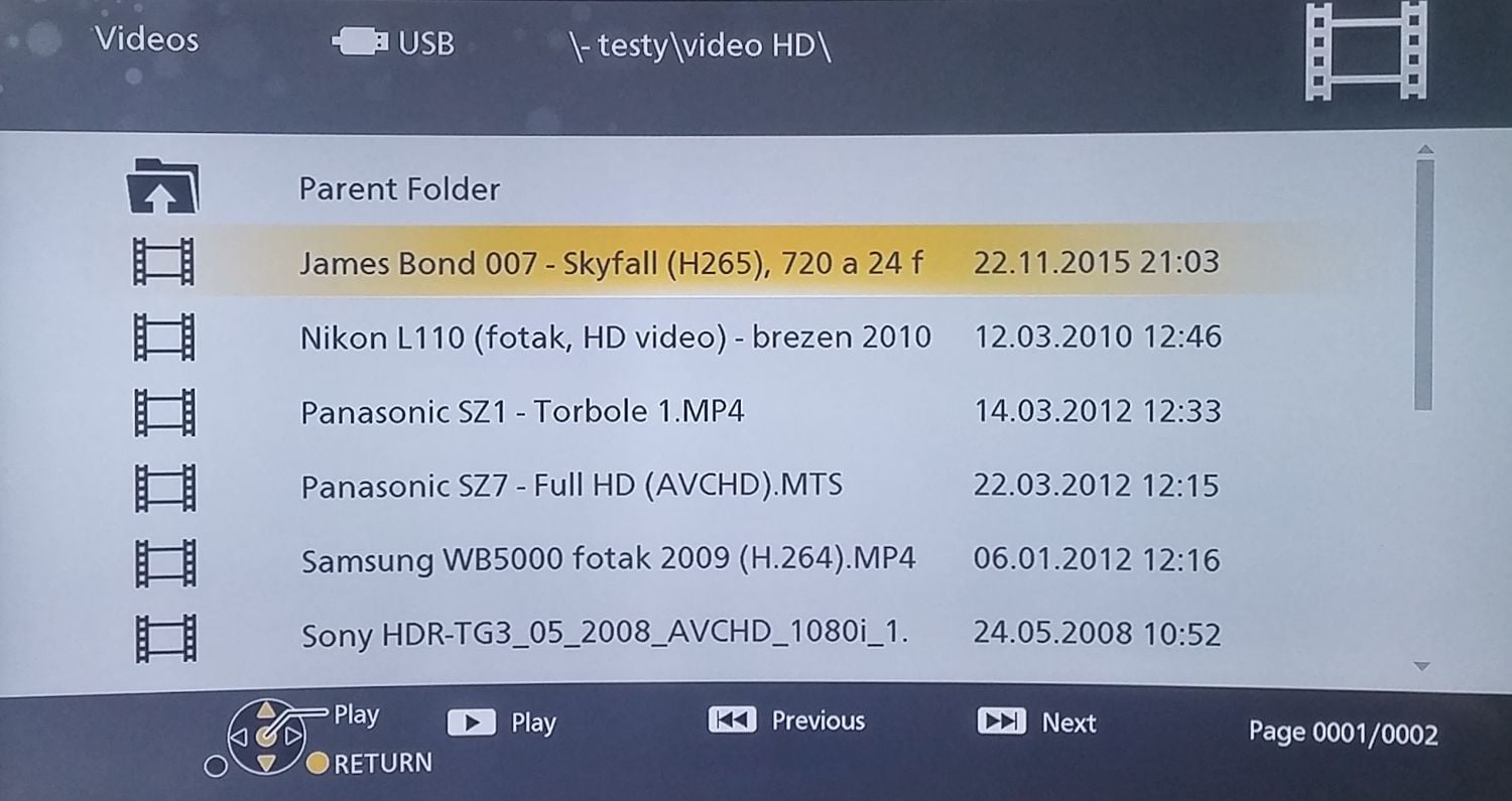 Panasonic DMP-UB900 - multimédia