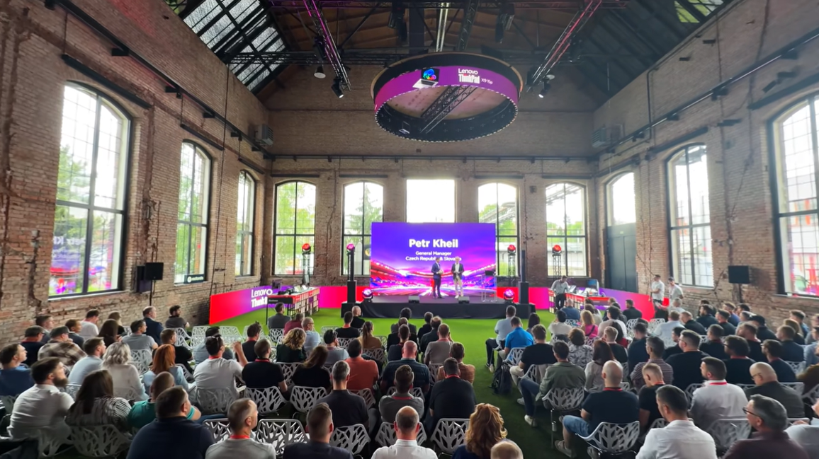 Reportáž: Technologie (nejen) pro fotbal na Lenovo ThinkEvent '2