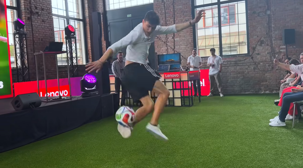 Reportáž: Technologie (nejen) pro fotbal na Lenovo ThinkEvent '2