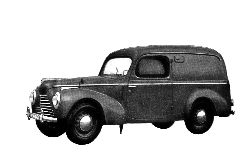 V této dodávkové podobě se Škoda 1101 v roce 1946 podívala na československé silnice a ve větším množství i na export