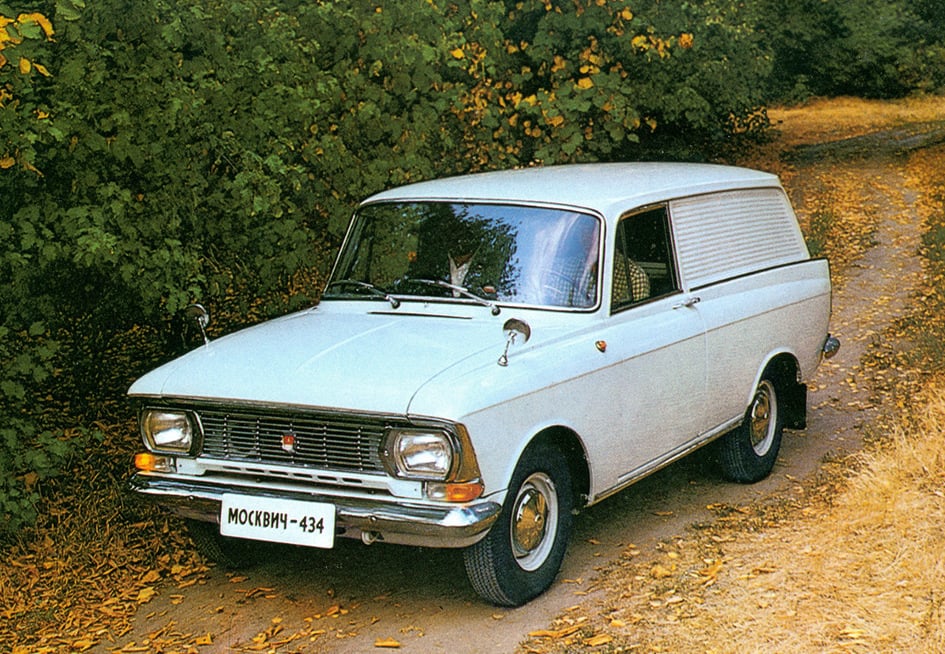 Moskvič 434 vycházel z běžného provedení 412, u nás se dodával pouze tzv. „socialistickému sektoru“