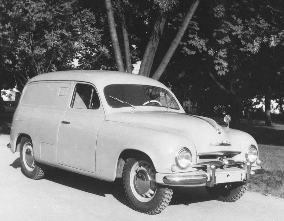 Elegantní Škoda 1201 STW sloužila jako běžná dodávka nebo (ve velkých městech) v podobě nákladního taxi