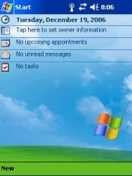 Screenshot Windows Mobile 2003